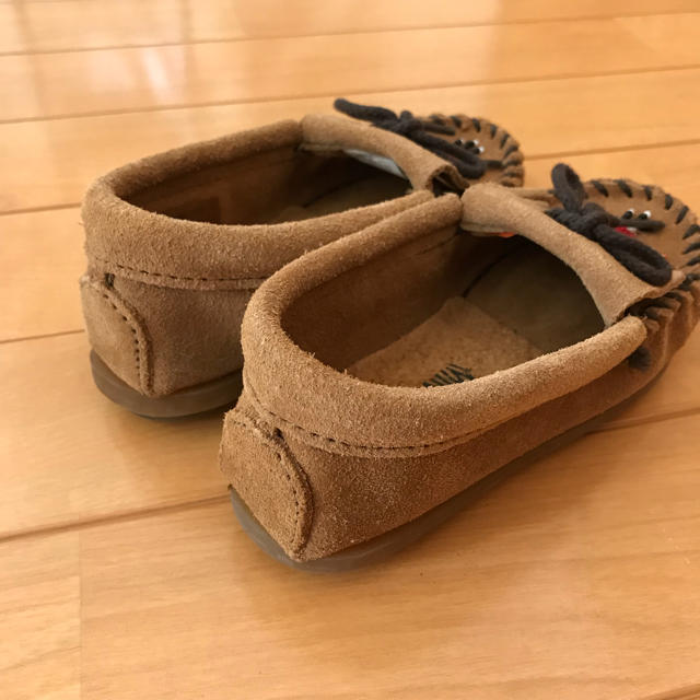 Minnetonka(ミネトンカ)の美品☆ ミネトンカ キッズ モカシン トープ 15cm キッズ/ベビー/マタニティのキッズ靴/シューズ(15cm~)(その他)の商品写真