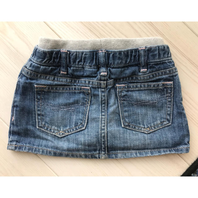 babyGAP(ベビーギャップ)のGap baby gap 80サイズ デニムスカート 美品 キッズ/ベビー/マタニティのベビー服(~85cm)(スカート)の商品写真