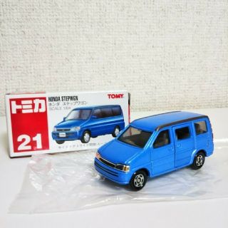 トミー(TOMMY)のﾄﾐｶ No.21 ﾎﾝﾀﾞ ｽﾃｯﾌﾟﾜｺﾞﾝ (絶版)(ミニカー)