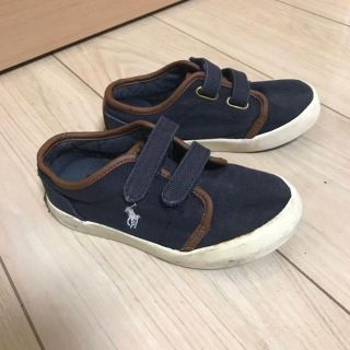 ポロラルフローレン(POLO RALPH LAUREN)のラルフローレン　キャンバススニーカー16cm(スニーカー)