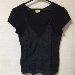 ポールスミス(Paul Smith)のポールスミス  Tシャツ レディース M ネイビー(Tシャツ(半袖/袖なし))