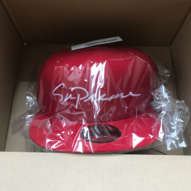 18FW Supreme Classic Script NewEra