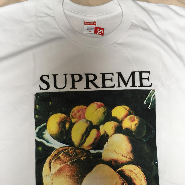 送料込 XL Supreme Still Life Tee ホワイト