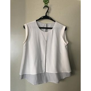 ノーリーズ(NOLLEY'S)の☆専用☆ ノーリーズ   ノースリーブ ストライプ(シャツ/ブラウス(半袖/袖なし))