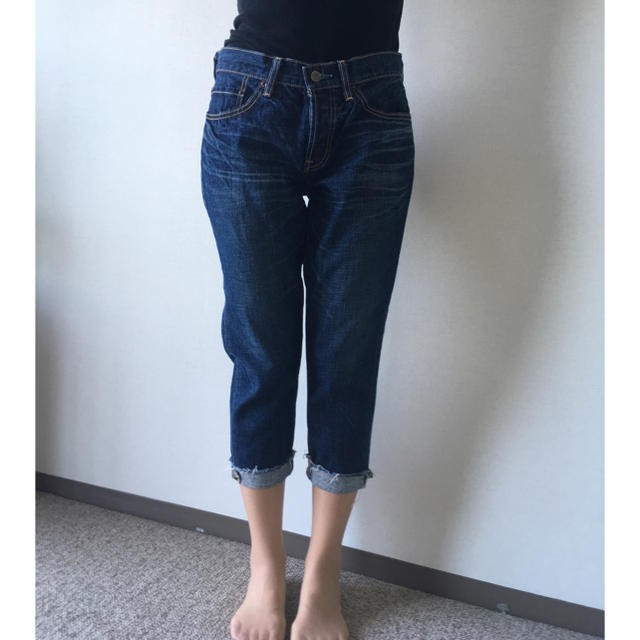 501(ゴーマルイチ)の【Levi’s501】7部丈デニム レディースのパンツ(デニム/ジーンズ)の商品写真