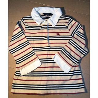 バーバリー(BURBERRY)のとん子さん専用 Burberry ポロシャツ ラガーシャツ(Tシャツ/カットソー)