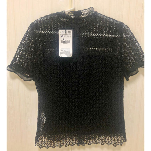 ZARA(ザラ)のAyu様 専用 Zara レースブラウス レディースのトップス(シャツ/ブラウス(半袖/袖なし))の商品写真