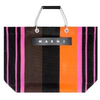 新品未使用 MARNI PINK POP MARKET PVCバッグ