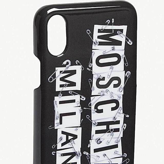 Moschino モスキーノ Milano iPhone X スマホ ケース