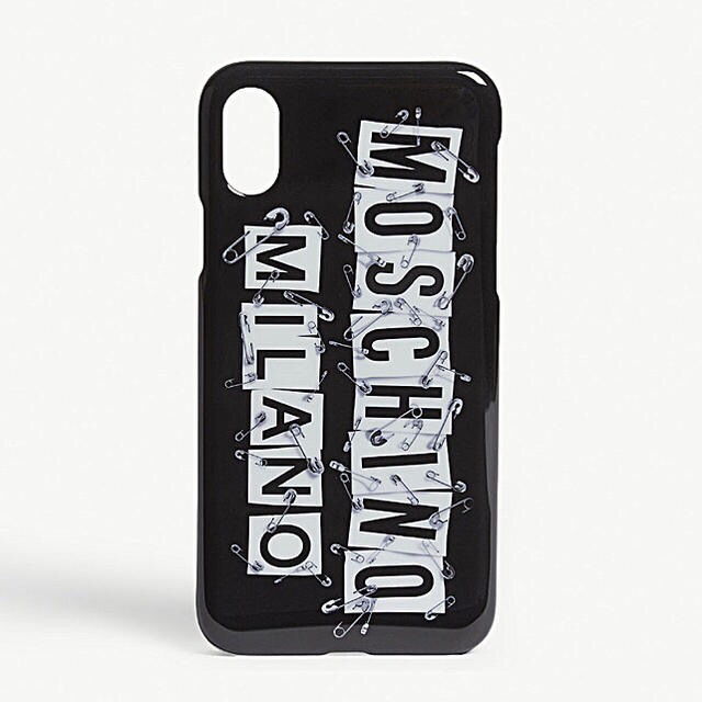 Moschino モスキーノ Milano iPhone X スマホ ケース