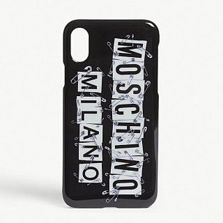 モスキーノ(MOSCHINO)のMoschino モスキーノ Milano iPhone X スマホ ケース(iPhoneケース)