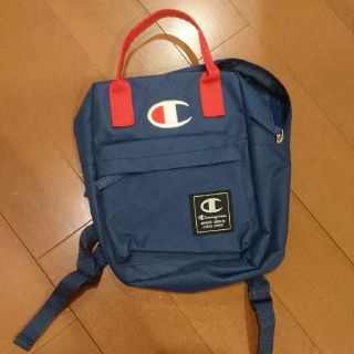 チャンピオン(Champion)の値下げ💴⤵️【美品】チャンピオン リュック ベビー ネイビー(リュックサック)