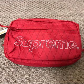 シュプリーム(Supreme)のsupreme 18fw ショルダーバッグ 赤 RED (ショルダーバッグ)