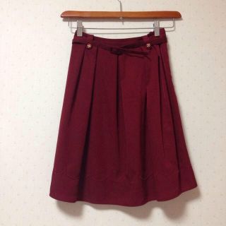 ウィルセレクション(WILLSELECTION)の♡ウィルセレクション♡ボルドースカート♡(ひざ丈スカート)