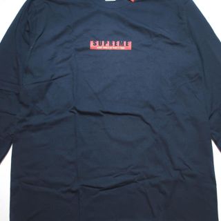 シュプリーム(Supreme)のkaneko様専用1994 L/S tee  ネイビー S ボックスロゴ(Tシャツ/カットソー(七分/長袖))