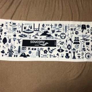 サッカニー(SAUCONY)のSaucony 手ぬぐい サッカニー(タオル/バス用品)