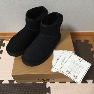 アグ(UGG)のUGG//クラシックミニ、ブラックUS6(ブーツ)