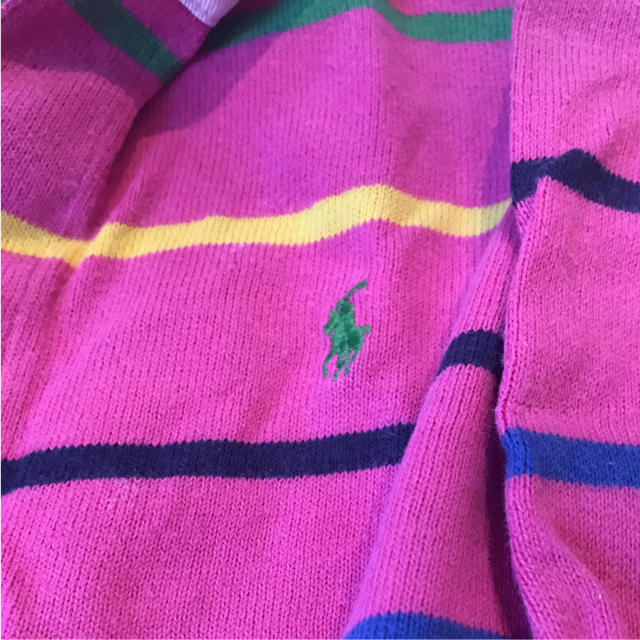 Ralph Lauren(ラルフローレン)のラルフローレン 長袖 Ｔシャツ 120㎝ ピンク 男児 キッズ キッズ/ベビー/マタニティのキッズ服男の子用(90cm~)(Tシャツ/カットソー)の商品写真