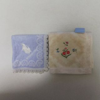 ウェッジウッド(WEDGWOOD)の【専用です】ウェッジウッド タオルハンカチ 2枚 新品 ①(ハンカチ)