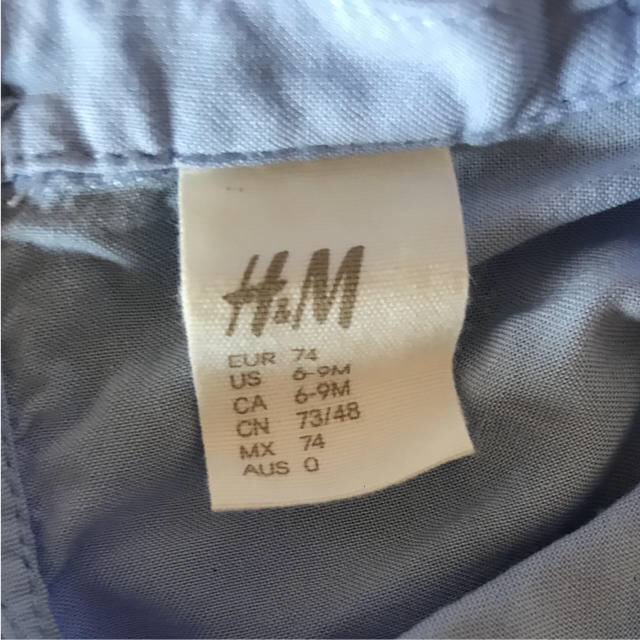 H&M(エイチアンドエム)のH&M セーラーワンピース 6から9M キッズ/ベビー/マタニティのベビー服(~85cm)(ワンピース)の商品写真
