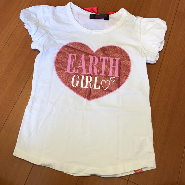 EARTHMAGIC(アースマジック)のEARTH MAGIC♡Tシャツ130 キッズ/ベビー/マタニティのキッズ服女の子用(90cm~)(Tシャツ/カットソー)の商品写真