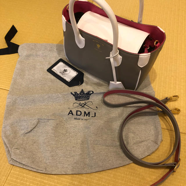 A.D.M.J.(エーディーエムジェイ)のADMJ 2ウェイミニトートバック レディースのバッグ(トートバッグ)の商品写真