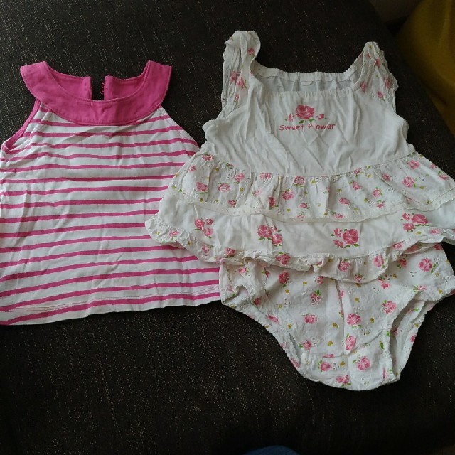 GAP(ギャップ)の♡女の子 セットアップ 3点セット♡ キッズ/ベビー/マタニティのキッズ服女の子用(90cm~)(Tシャツ/カットソー)の商品写真