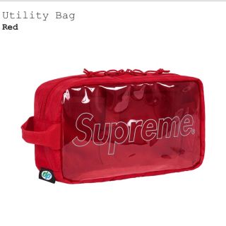 シュプリーム(Supreme)の[赤】18aw Supreme Utility Bag RED (その他)