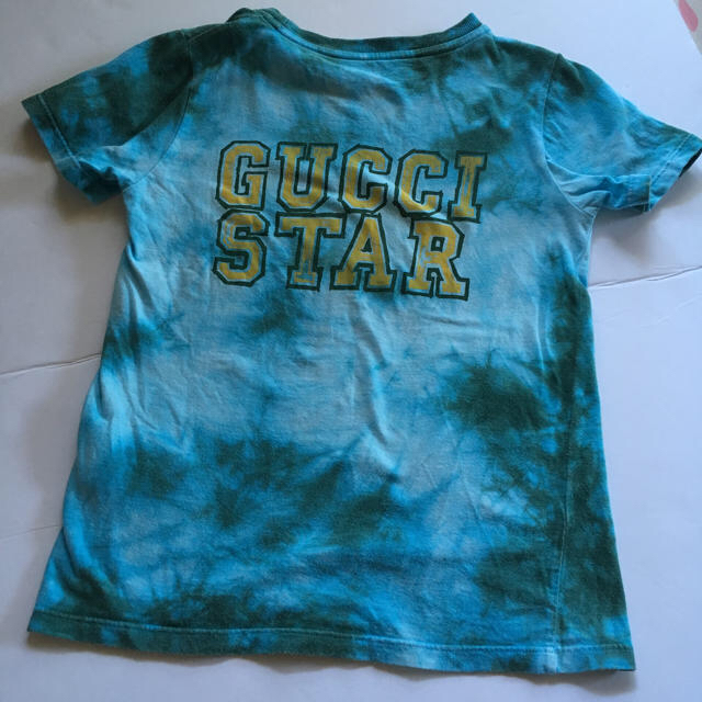 Gucci(グッチ)のGUCCIグッチ男の子タイダイ柄半袖Tシャツ120 キッズ/ベビー/マタニティのキッズ服男の子用(90cm~)(Tシャツ/カットソー)の商品写真