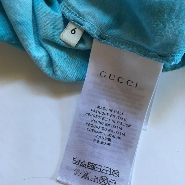 Gucci(グッチ)のGUCCIグッチ男の子タイダイ柄半袖Tシャツ120 キッズ/ベビー/マタニティのキッズ服男の子用(90cm~)(Tシャツ/カットソー)の商品写真