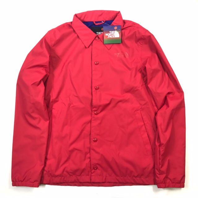 THE NORTH FACE(ザノースフェイス)の期間限定SALE  ノースフェイス コーチジャケット【L】赤 180825 メンズのジャケット/アウター(ナイロンジャケット)の商品写真