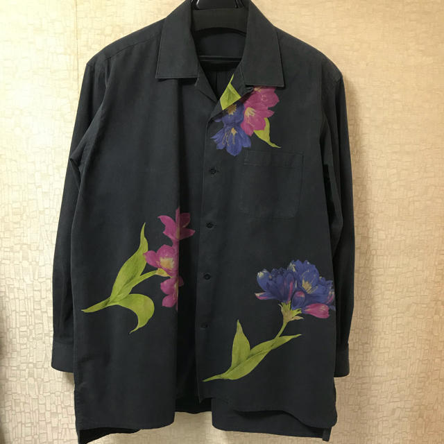 Yohji Yamamoto - Y's for men 花柄開襟シャツの通販 by あいこ