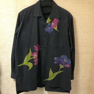 Yohji Yamamoto - Y's for men 花柄開襟シャツの通販 by あいこ ...