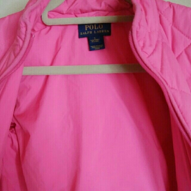 POLO RALPH LAUREN(ポロラルフローレン)のHAL様専用☆ラルフローレン　コート　ピンク　115cm キッズ/ベビー/マタニティのキッズ服女の子用(90cm~)(コート)の商品写真