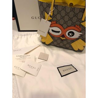 グッチ(Gucci)のGUCCIチルドレン  オウルバッグ(トートバッグ)