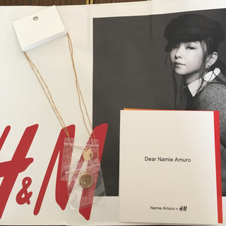 エイチアンドエム(H&M)の安室奈美恵 H&M限定ネックレス(ネックレス)