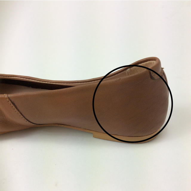 ROVERETO パンプス ブラウン 24.0cm 7002381301 レディースの靴/シューズ(バレエシューズ)の商品写真