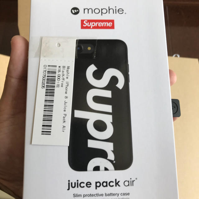 iPhoneケースSupreme IPhone7/8  Juice Pack【小】Black