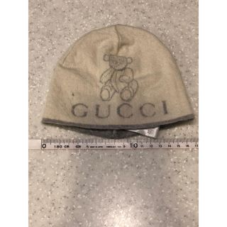 グッチ(Gucci)のGUCCIニット帽（Ｌサイズ）(帽子)