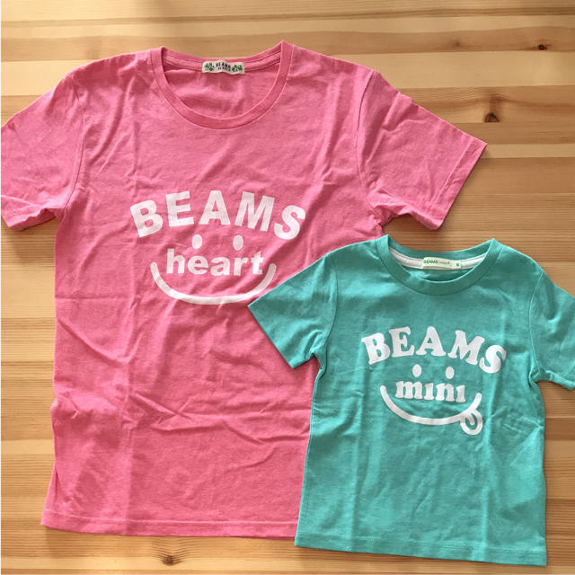 BEAMS(ビームス)のビームス 親子お揃い ペアルック レディースのトップス(Tシャツ(半袖/袖なし))の商品写真