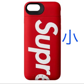 シュプリーム(Supreme)の[小サイズ] Supreme iPhone 8 ケース RED 赤(iPhoneケース)