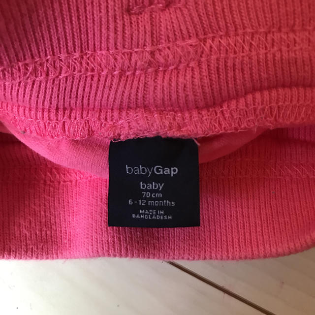 GAP(ギャップ)のbabyGap パンツ 女の子 ピンク キッズ/ベビー/マタニティのベビー服(~85cm)(パンツ)の商品写真