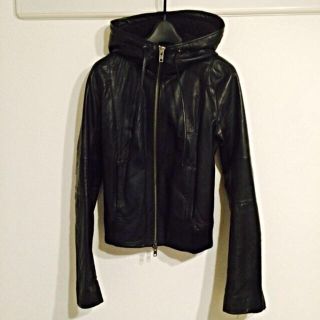 マウジー(moussy)のmoussyのリアルレザーブルゾン(ブルゾン)