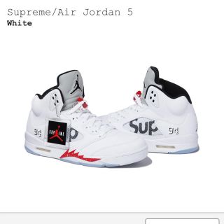 シュプリーム(Supreme)のsupreme AIR Jordan5(スニーカー)