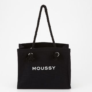 マウジー(moussy)の新品★ブラック★MOUSSYスーベニアショッパー※折り畳み、かんたんラクマパック(トートバッグ)