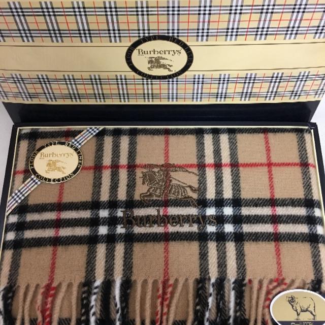 未使用新品☆Burberrysバーバリーウールひざ掛け ブランケット 未使用新品☆Burberrysバーバリーウールひざ掛け ブランケット