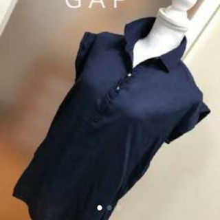 ギャップ(GAP)のぽこ様専用✩.*˚GAP♡スキッパーブラウス(シャツ/ブラウス(半袖/袖なし))