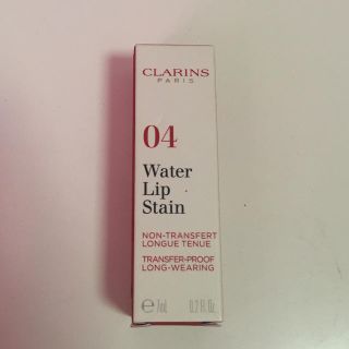 クラランス(CLARINS)のクラランス WaterLipStain 04(リップグロス)