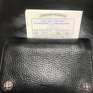 クロムハーツ(Chrome Hearts)のskrt様専用(折り財布)