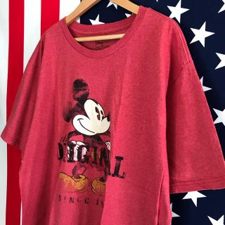 ディズニー(Disney)のUSA古着 ミッキーマウス Tシャツ M(Tシャツ/カットソー(半袖/袖なし))